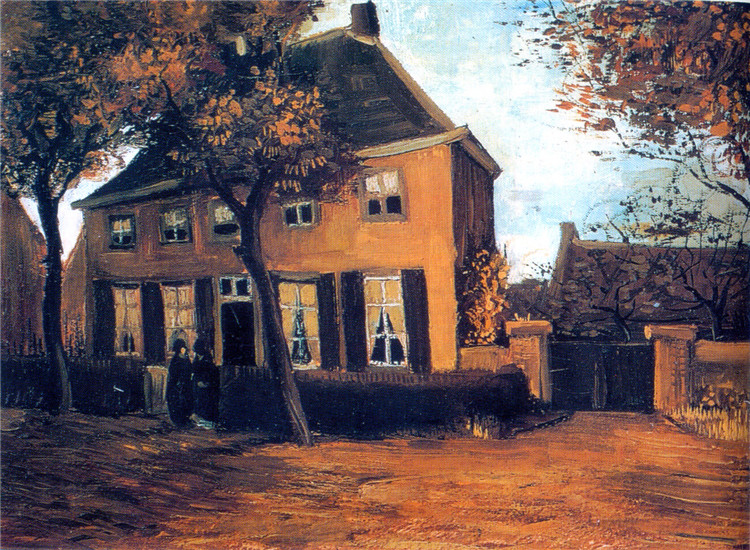 The Vicarage At Nuenen Van Gogh Oil Painting